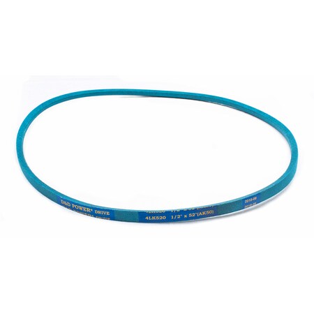 D&D 4LK520 52" Outside Length, 1/2" Top Width, 1 Ribs 4LK520
